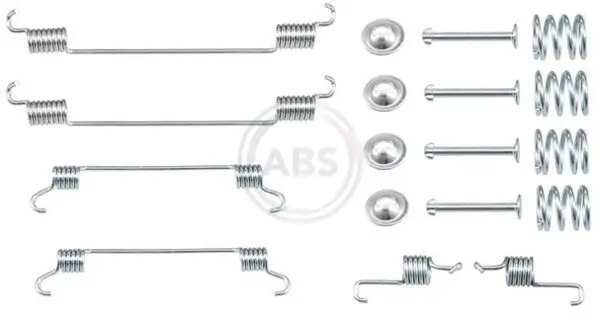 Zubehörsatz, Bremsbacken Hinterachse A.B.S. 0034Q