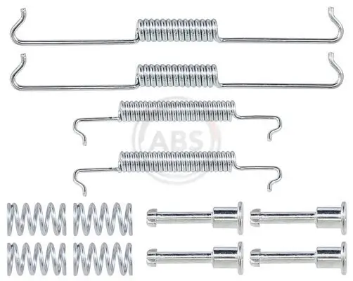 Zubehörsatz, Feststellbremsbacken Hinterachse A.B.S. 0041Q Bild Zubehörsatz, Feststellbremsbacken Hinterachse A.B.S. 0041Q