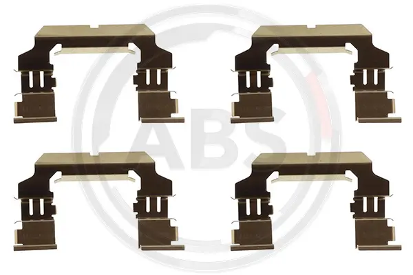 Zubehörsatz, Scheibenbremsbelag Vorderachse A.B.S. 0138Q