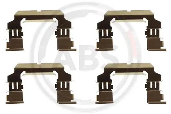Zubehörsatz, Scheibenbremsbelag Vorderachse A.B.S. 0138Q Bild Zubehörsatz, Scheibenbremsbelag Vorderachse A.B.S. 0138Q