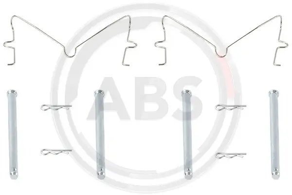 Zubehörsatz, Scheibenbremsbelag Vorderachse A.B.S. 0180Q