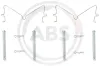 Zubeh&ouml;rsatz, Scheibenbremsbelag Vorderachse A.B.S. 0180Q