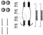 Zubehörsatz, Bremsbacken Hinterachse A.B.S. 0507Q