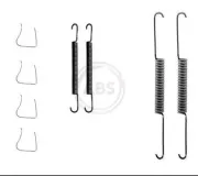 Zubehörsatz, Bremsbacken Hinterachse A.B.S. 0562Q