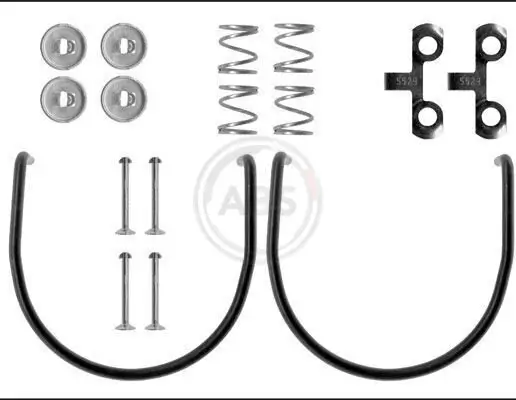 Zubehörsatz, Bremsbacken Hinterachse A.B.S. 0587Q Bild Zubehörsatz, Bremsbacken Hinterachse A.B.S. 0587Q