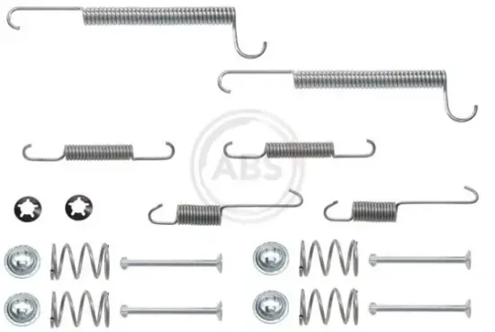 Zubehörsatz, Bremsbacken Hinterachse A.B.S. 0630Q Bild Zubehörsatz, Bremsbacken Hinterachse A.B.S. 0630Q