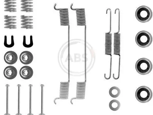Zubehörsatz, Bremsbacken Hinterachse A.B.S. 0635Q