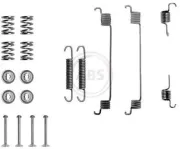 Zubehörsatz, Bremsbacken Hinterachse A.B.S. 0672Q