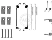 Zubehörsatz, Bremsbacken Hinterachse A.B.S. 0677Q