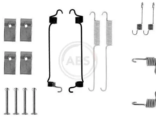 Zubehörsatz, Bremsbacken Hinterachse A.B.S. 0677Q Bild Zubehörsatz, Bremsbacken Hinterachse A.B.S. 0677Q