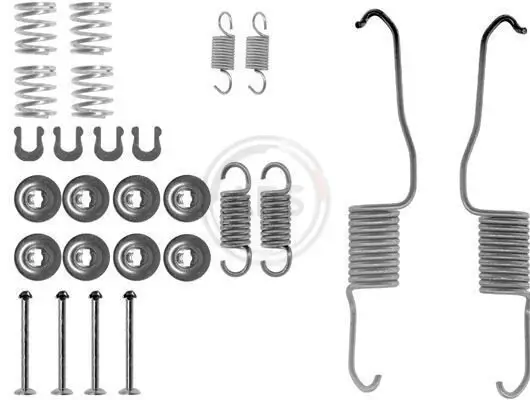 Zubehörsatz, Bremsbacken Hinterachse A.B.S. 0684Q