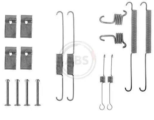 Zubehörsatz, Bremsbacken Hinterachse A.B.S. 0688Q