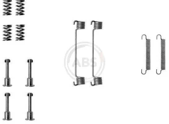 Zubehörsatz, Feststellbremsbacken Hinterachse A.B.S. 0690Q Bild Zubehörsatz, Feststellbremsbacken Hinterachse A.B.S. 0690Q