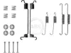 Zubehörsatz, Bremsbacken Hinterachse A.B.S. 0741Q