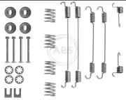 Zubehörsatz, Bremsbacken Hinterachse A.B.S. 0747Q