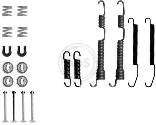 Zubehörsatz, Bremsbacken A.B.S. 0761Q