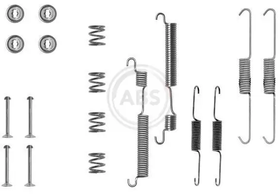 Zubehörsatz, Bremsbacken Hinterachse A.B.S. 0770Q