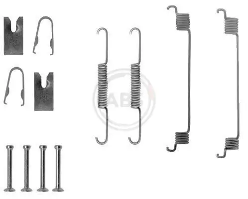 Zubehörsatz, Bremsbacken A.B.S. 0789Q