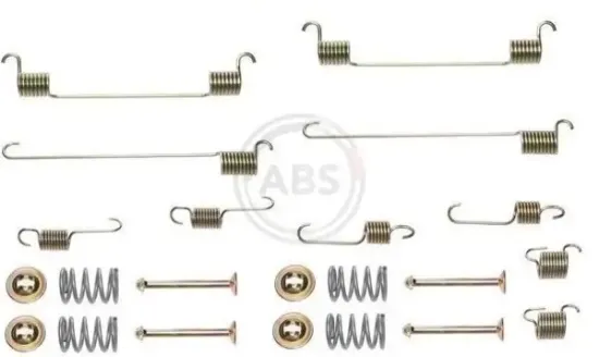 Zubehörsatz, Bremsbacken Hinterachse A.B.S. 0802Q Bild Zubehörsatz, Bremsbacken Hinterachse A.B.S. 0802Q