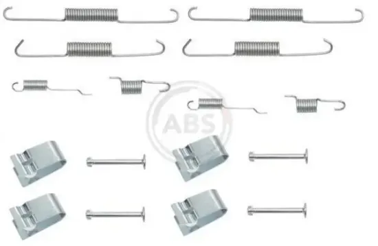 Zubehörsatz, Bremsbacken Hinterachse A.B.S. 0811Q Bild Zubehörsatz, Bremsbacken Hinterachse A.B.S. 0811Q