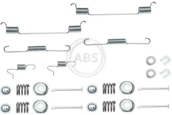 Zubehörsatz, Bremsbacken Hinterachse A.B.S. 0818Q