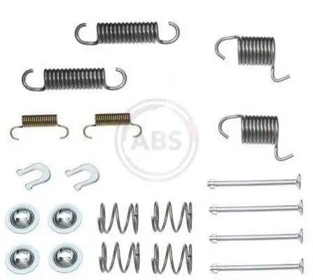 Zubehörsatz, Bremsbacken Hinterachse A.B.S. 0834Q Bild Zubehörsatz, Bremsbacken Hinterachse A.B.S. 0834Q
