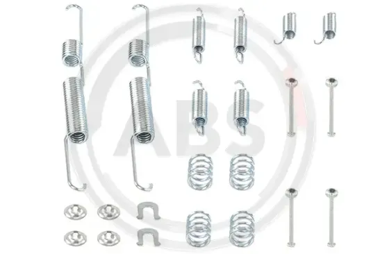 Zubehörsatz, Bremsbacken Hinterachse A.B.S. 0870XQ Bild Zubehörsatz, Bremsbacken Hinterachse A.B.S. 0870XQ