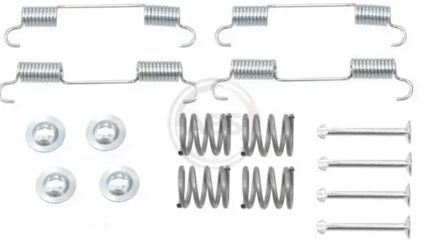Zubehörsatz, Feststellbremsbacken Hinterachse A.B.S. 0897Q