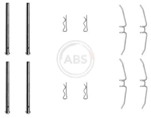 Zubehörsatz, Scheibenbremsbelag Hinterachse A.B.S. 0901Q