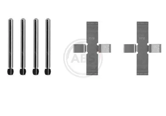 Zubehörsatz, Scheibenbremsbelag A.B.S. 0902Q