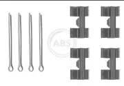 Zubehörsatz, Scheibenbremsbelag A.B.S. 0969Q