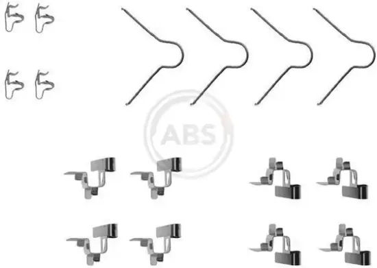 Zubehörsatz, Scheibenbremsbelag A.B.S. 1030Q Bild Zubehörsatz, Scheibenbremsbelag A.B.S. 1030Q