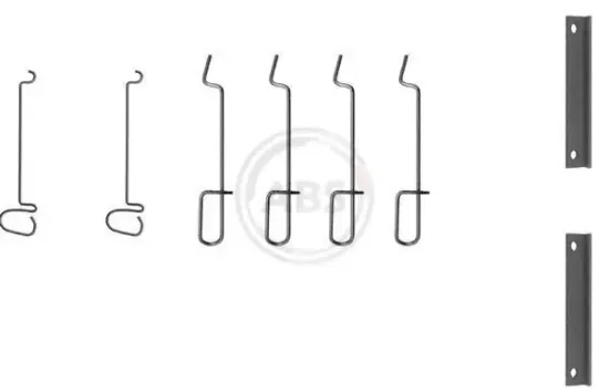 Zubehörsatz, Scheibenbremsbelag A.B.S. 1070Q Bild Zubehörsatz, Scheibenbremsbelag A.B.S. 1070Q