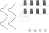 Zubehörsatz, Scheibenbremsbelag Vorderachse A.B.S. 1089Q