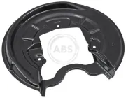 Spritzblech, Bremsscheibe Hinterachse links A.B.S. 11043