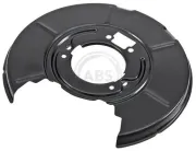 Spritzblech, Bremsscheibe Hinterachse links A.B.S. 11066