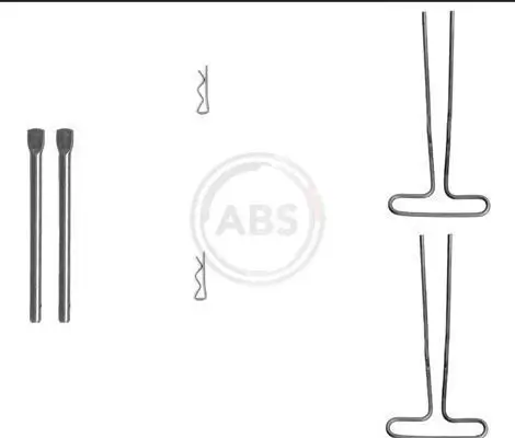 Zubehörsatz, Scheibenbremsbelag A.B.S. 1120Q Bild Zubehörsatz, Scheibenbremsbelag A.B.S. 1120Q