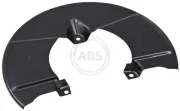 Spritzblech, Bremsscheibe Vorderachse links Vorderachse rechts A.B.S. 11211