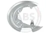 Spritzblech, Bremsscheibe Vorderachse links A.B.S. 11227