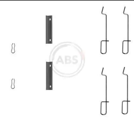 Zubehörsatz, Scheibenbremsbelag A.B.S. 1125Q Bild Zubehörsatz, Scheibenbremsbelag A.B.S. 1125Q