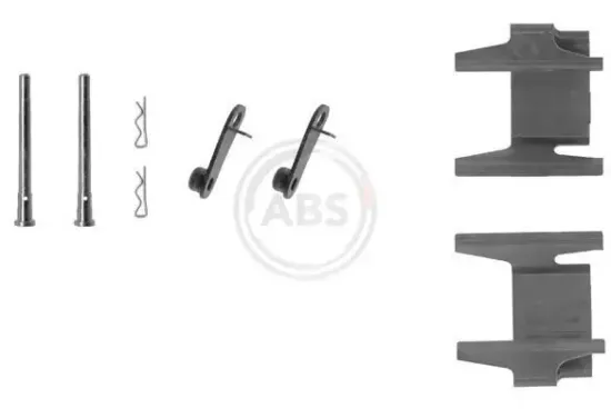 Zubehörsatz, Scheibenbremsbelag Vorderachse A.B.S. 1142Q Bild Zubehörsatz, Scheibenbremsbelag Vorderachse A.B.S. 1142Q