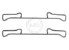 Zubehörsatz, Scheibenbremsbelag A.B.S. 1150Q