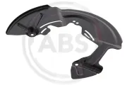 Spritzblech, Bremsscheibe Vorderachse links A.B.S. 11595