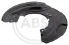 Spritzblech, Bremsscheibe Vorderachse links A.B.S. 11603