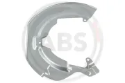 Spritzblech, Bremsscheibe Vorderachse links A.B.S. 11629