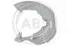 Spritzblech, Bremsscheibe Vorderachse rechts A.B.S. 11630