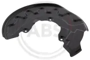 Spritzblech, Bremsscheibe A.B.S. 11654