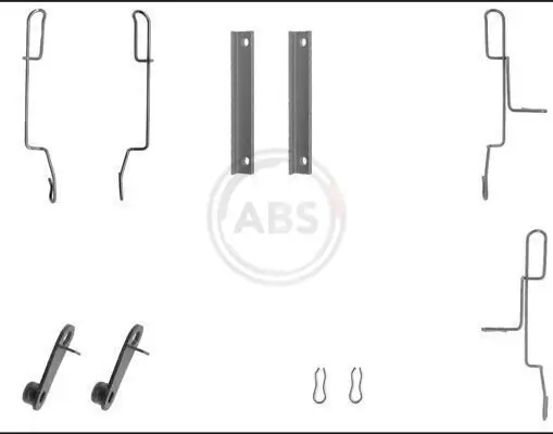 Zubehörsatz, Scheibenbremsbelag A.B.S. 1188Q Bild Zubehörsatz, Scheibenbremsbelag A.B.S. 1188Q