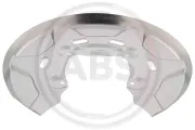 Spritzblech, Bremsscheibe Hinterachse A.B.S. 11892