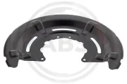 Spritzblech, Bremsscheibe Hinterachse A.B.S. 11935